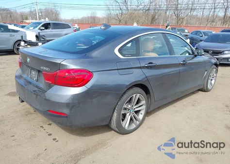 2019 BMW 430I Gran Coupe xDrive from USA, damaged, VIN WBA4J3C54KBL09627